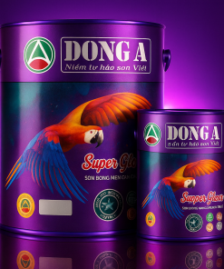 SUPER GLOSSY sơn bóng men cao cấp ngoại thất