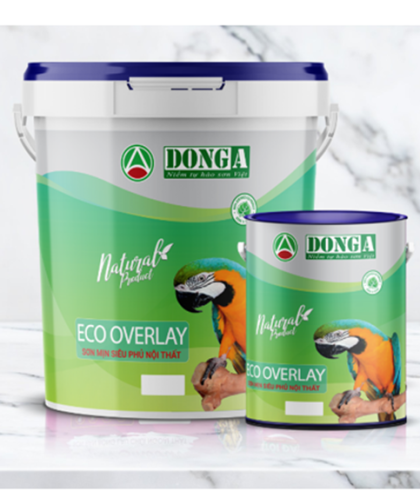 ECO OVERLAY sơn mịn siêu phủ nội thất