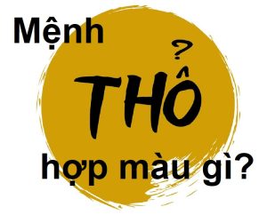 màu sơn hợp mệnh Thổ